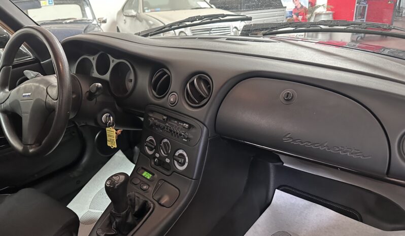 
								Fiat Barchetta 1.8 16vkm 125000 cappottina ok nero met gomme ok completo									