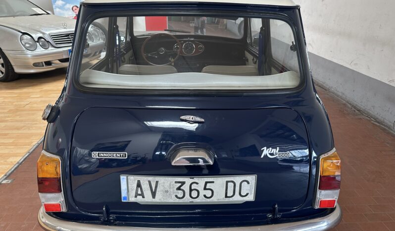 
								Innocenti Mini 1974 blu interni chiari completo									