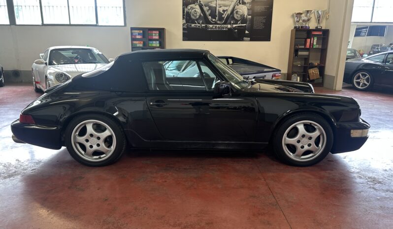 
								Porsche 964 911 Cabrio 3.6 Carrera 4 nero met completo									