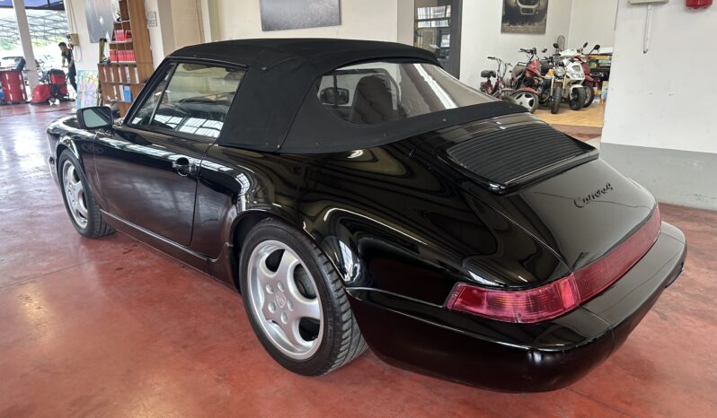 
								Porsche 964 911 Cabrio 3.6 Carrera 4 nero met completo									
