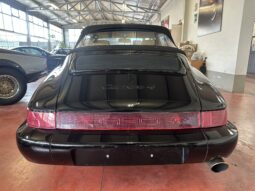 
										Porsche 964 911 Cabrio 3.6 Carrera 4 nero met completo									
