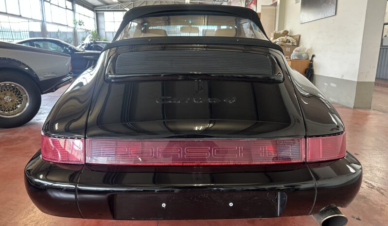 
								Porsche 964 911 Cabrio 3.6 Carrera 4 nero met completo									